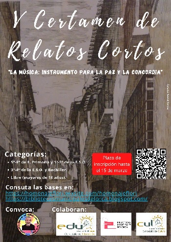 V Certamen de Relatos Cortos en homenaje Jos� Alberto Lario