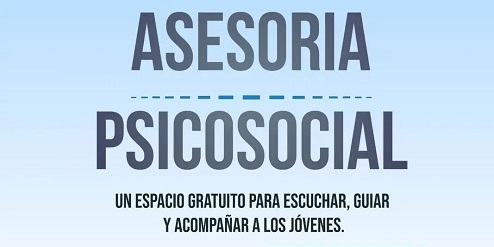 ASESORIA PSICOSOCIAL PARA JVENES DE 12 A 30 AOS.